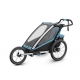 Одноместная коляска прицеп Thule Chariot Sport Blue/Black